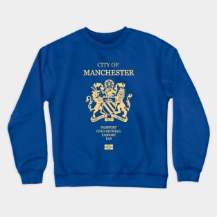 Manchester passport Crewneck Sweatshirt